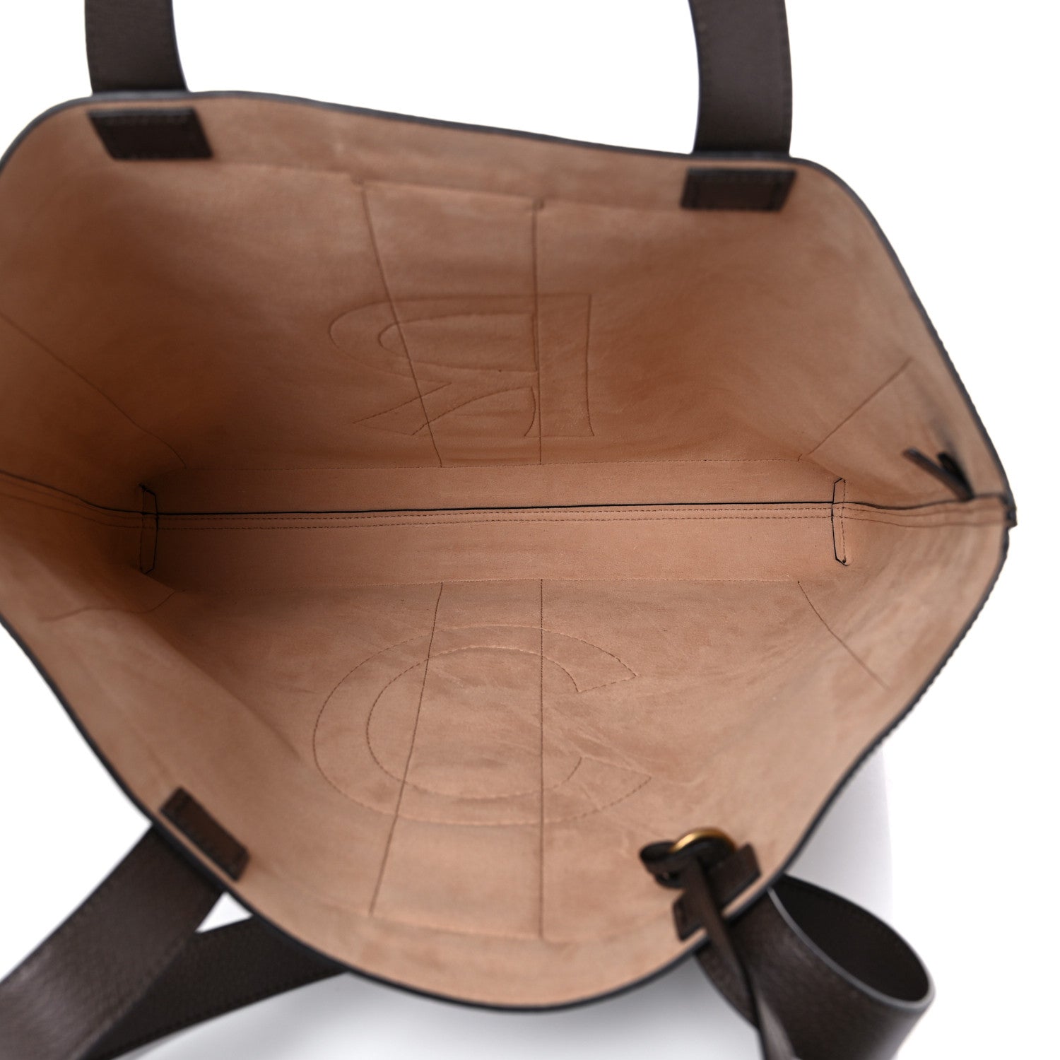 Gucci GG Supreme Monogram Web Large DIY Ophidia Vertical Shopping Tote Brown 5 of 12