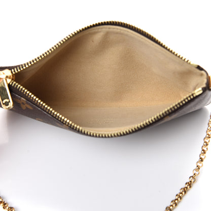 Louis Vuitton Monogram Pochette Milla MM 4 of 11