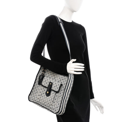 Louis Vuitton Mini Monogram Besace Mary Kate Blue 2 of 8