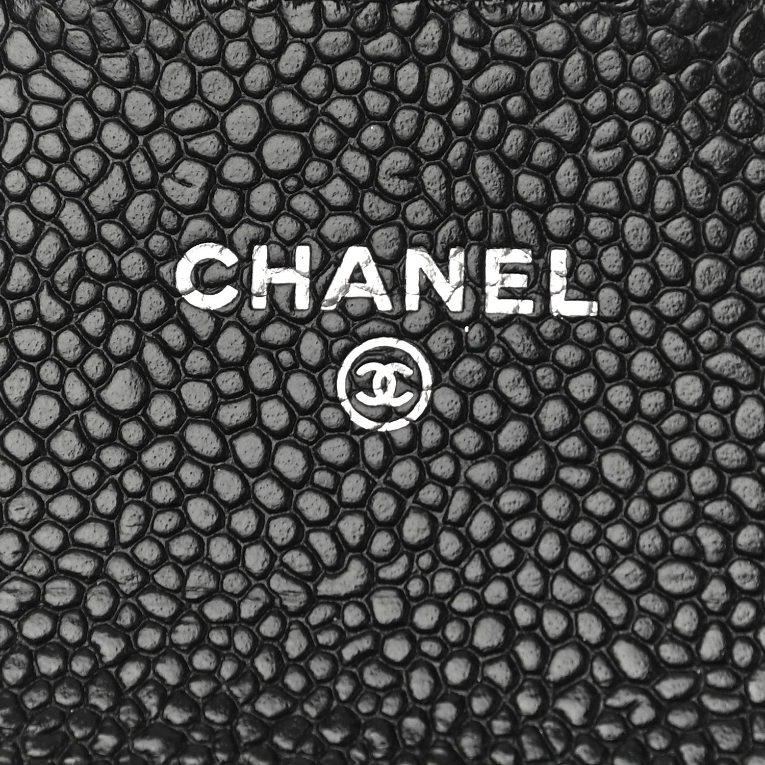 Chanel Caviar Quilted Flap Card Holder Wallet Black 6 of 12