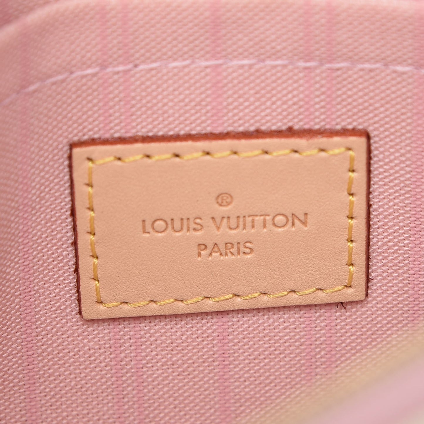 Damier Azur Neverfull MM GM Pochette Rose Ballerine