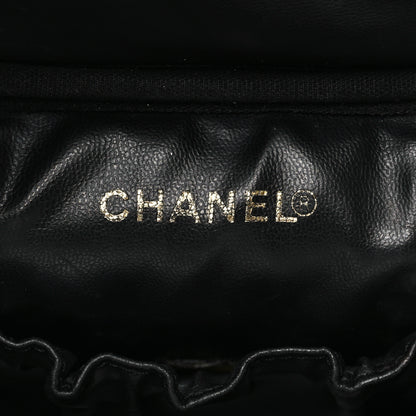 Chanel Caviar Vanity Cosmetic Case Black 7 of 11