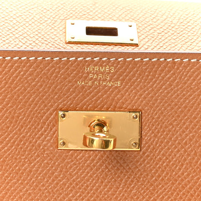 Hermes Epsom Kelly Longue Wallet Gold 9 of 9