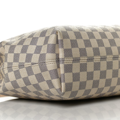 Louis Vuitton Damier Azur Graceful PM Rose Ballerine 8 of 13