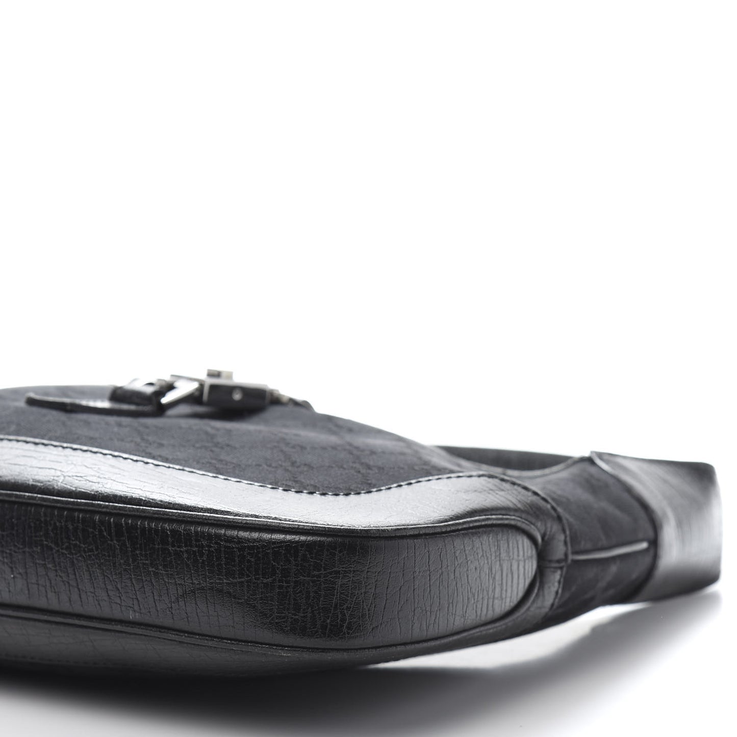 Monogram Small Jackie O Hobo Black