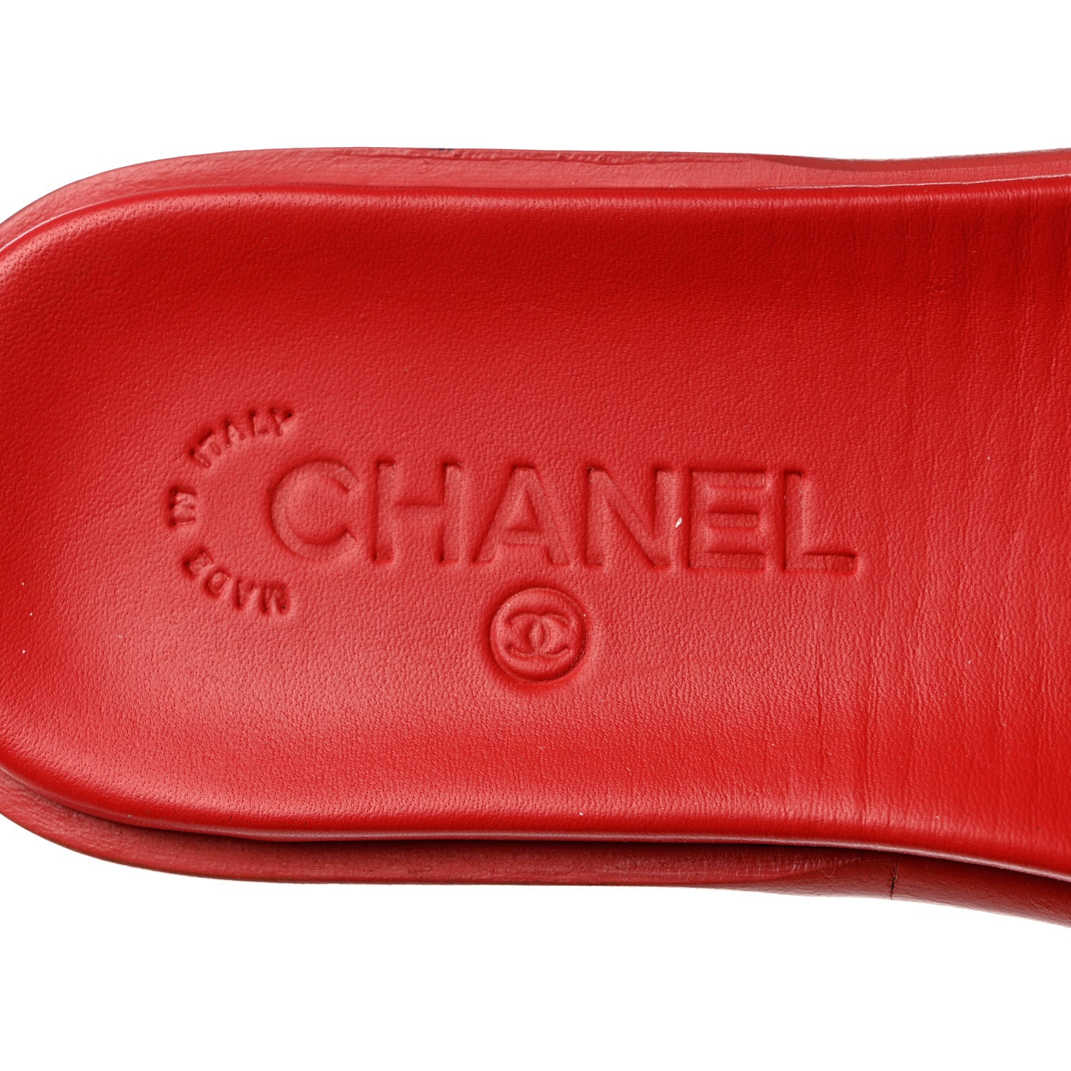 Chanel Patent Calfskin CC Slip On Mules 36 Pink 8 of 8