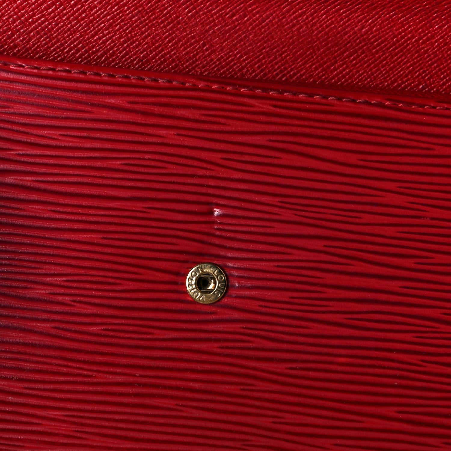 Louis Vuitton Epi Porte Tresor International Wallet Castillan Red 8 of 10