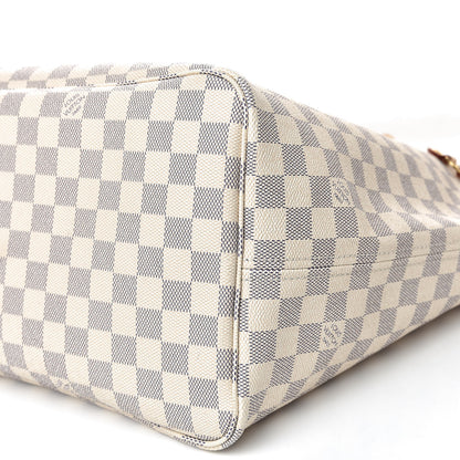 Louis Vuitton Damier Azur Neo Neverfull GM Rose Ballerine 12 of 13