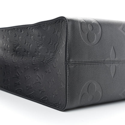 Louis Vuitton Empreinte Monogram Giant Onthego GM Black 7 of 9