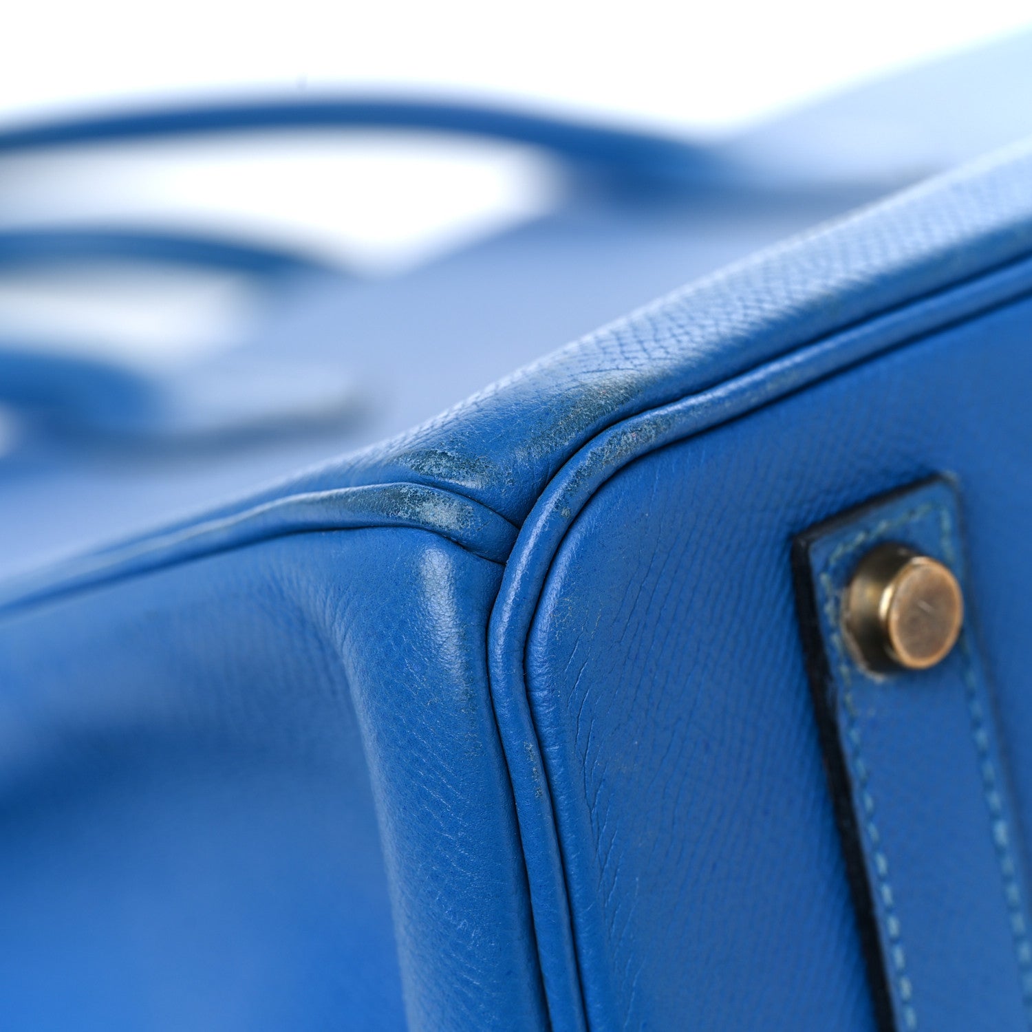 Hermes Courchevel Birkin 35 Bleu France 38 of 66