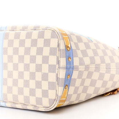 Louis Vuitton Damier Azur Summer Trunks Neo Neverfull MM 11 of 11
