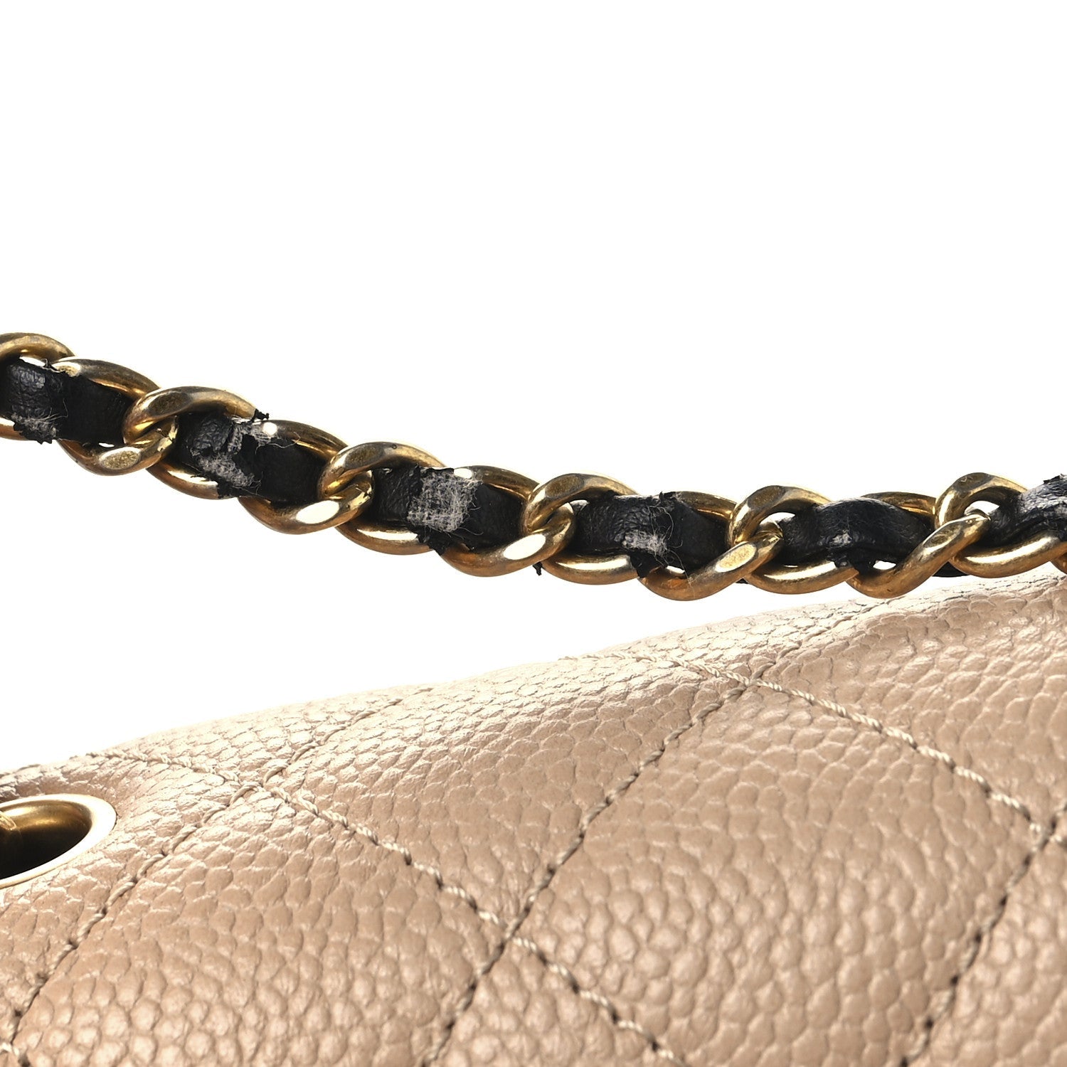Chanel Caviar Quilted Small CC Filigree Flap Beige Black 12 of 12