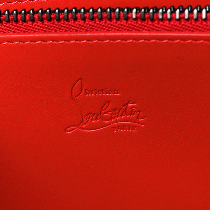 Christian Louboutin Calfskin Panettone Spiked Zip Around Wallet Black 6 of 8