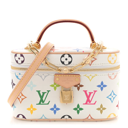 Louis Vuitton LV x TM Monogram Multicolor Vanity Chain Pouch White 1 of 10