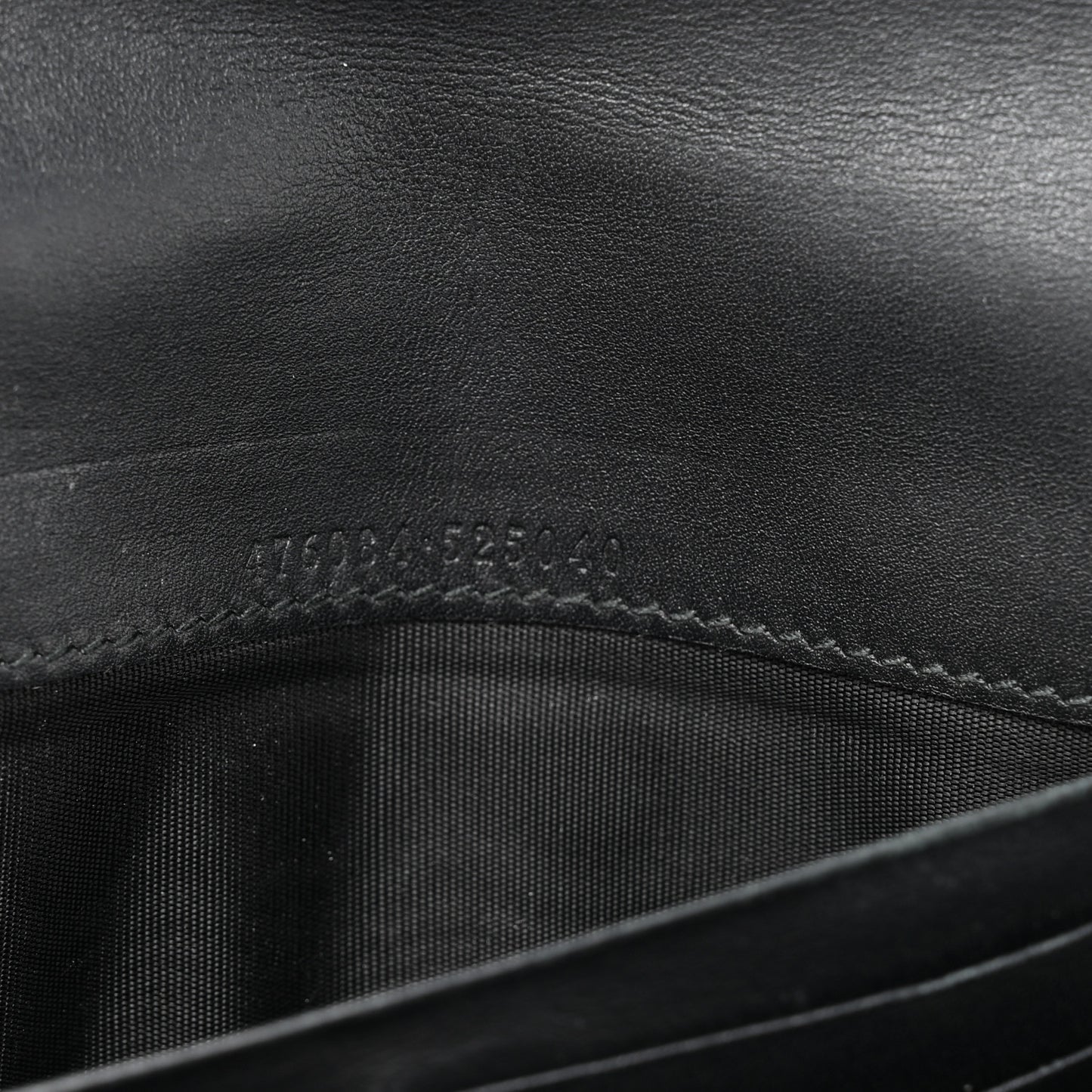 Calfskin Sylvie Continental Wallet Black