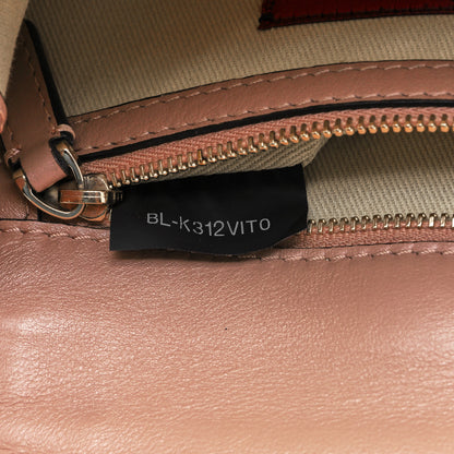 Valentino Garavani Vitello Small Glam Lock Rockstud Flap Soft Noisette 9 of 9