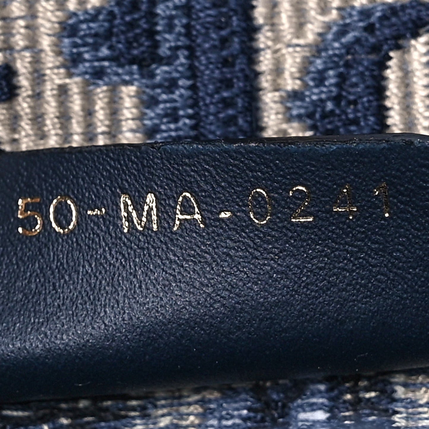 Oblique Medium Book Tote Blue Multicolor