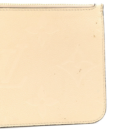 Louis Vuitton Empreinte Monogram Giant Neverfull MM Cream 12 of 15