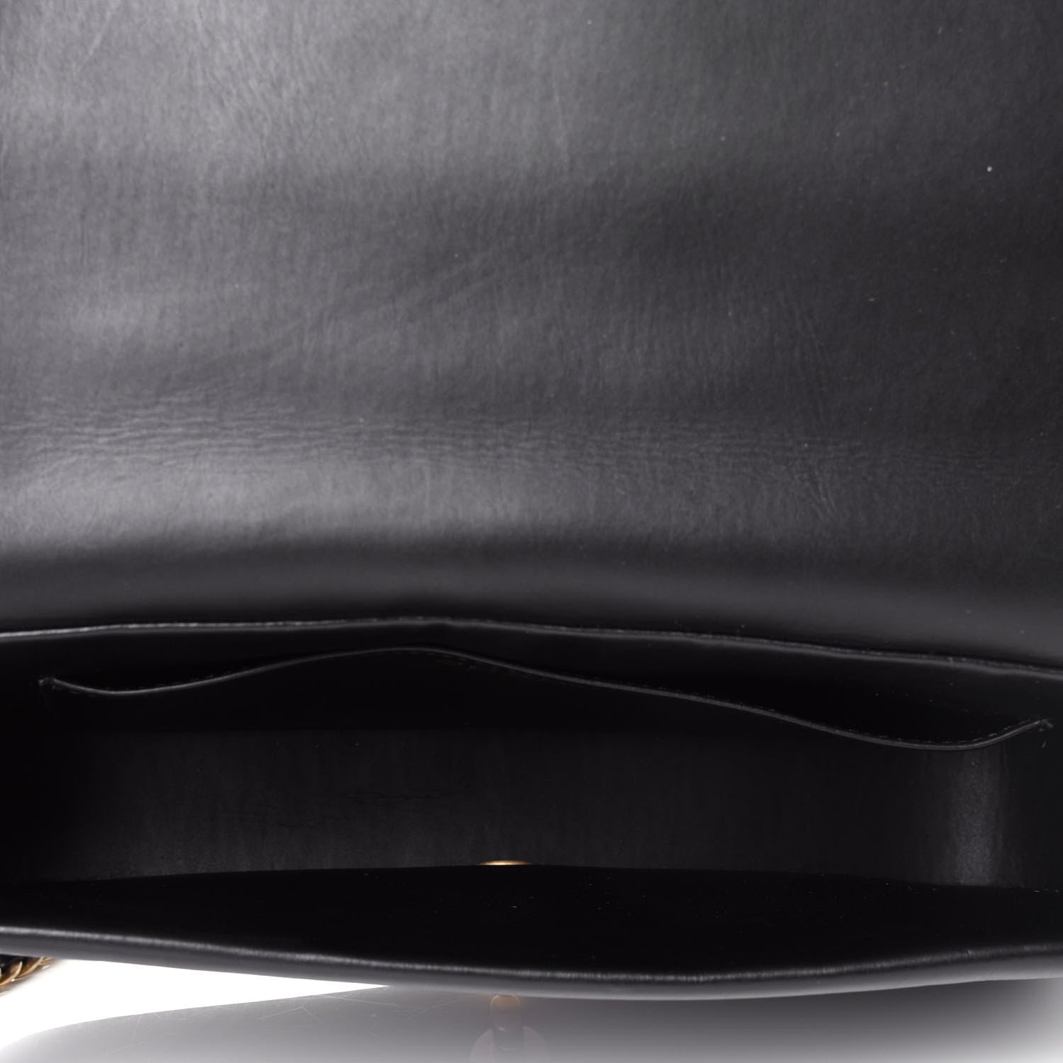 Chanel Calfskin Quilted Nailed CC Flap Bag Black 5 of 9