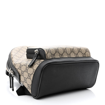 Gucci GG Supreme Monogram Small Eden Day Backpack Black 4 of 11