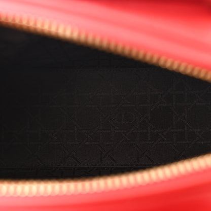Christian Dior Lambskin Cannage Medium Lady Dior Red 5 of 11