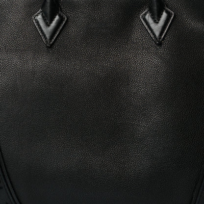 Louis Vuitton Cuir Orfevre Veau Cachemire Tote W GM Black 7 of 19