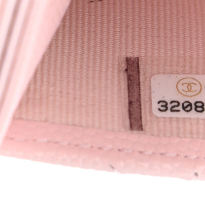 Chanel Caviar Quilted Card Holder Light Pink 8 of 9