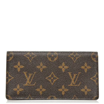 Louis Vuitton Monogram Simple Checkbook Holder Wallet Cover 1 of 6