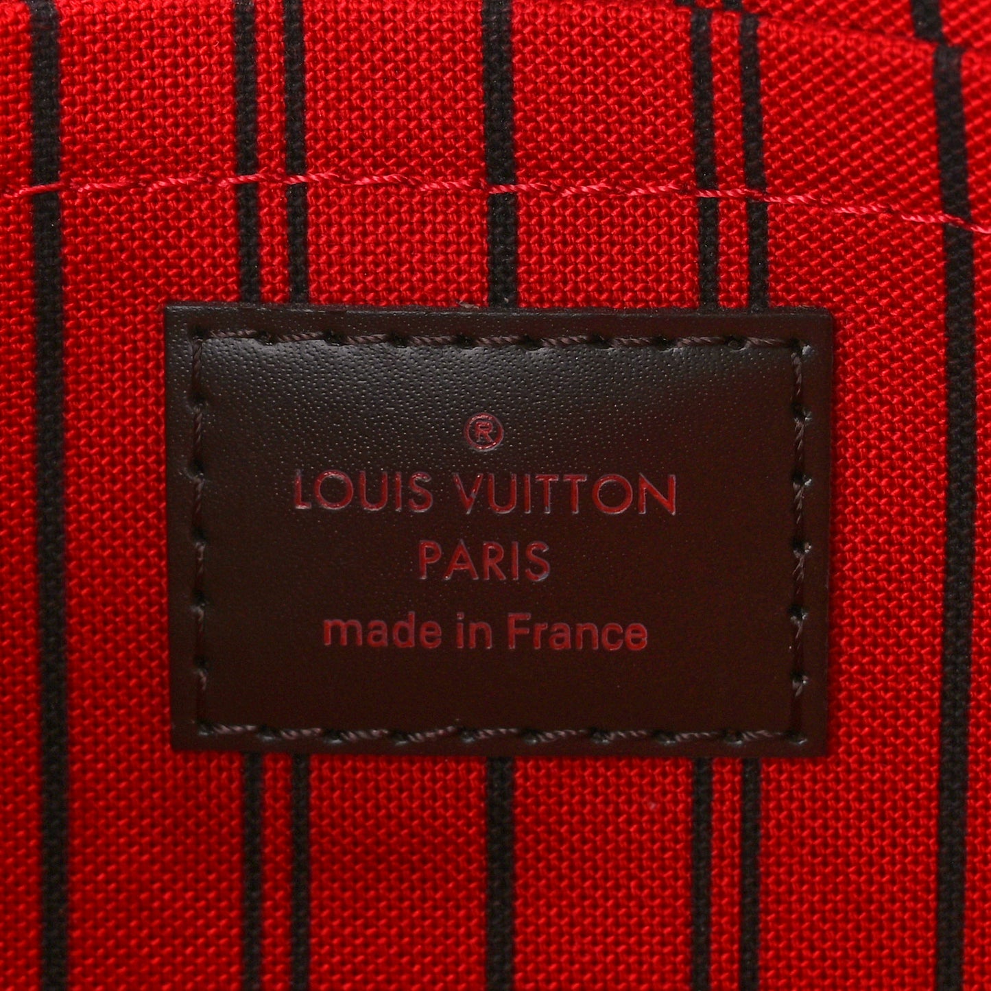 Damier Ebene Neverfull MM GM Pochette