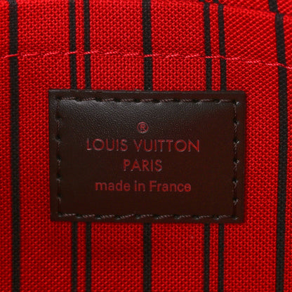 Louis Vuitton Damier Ebene Neverfull MM GM Pochette 6 of 10