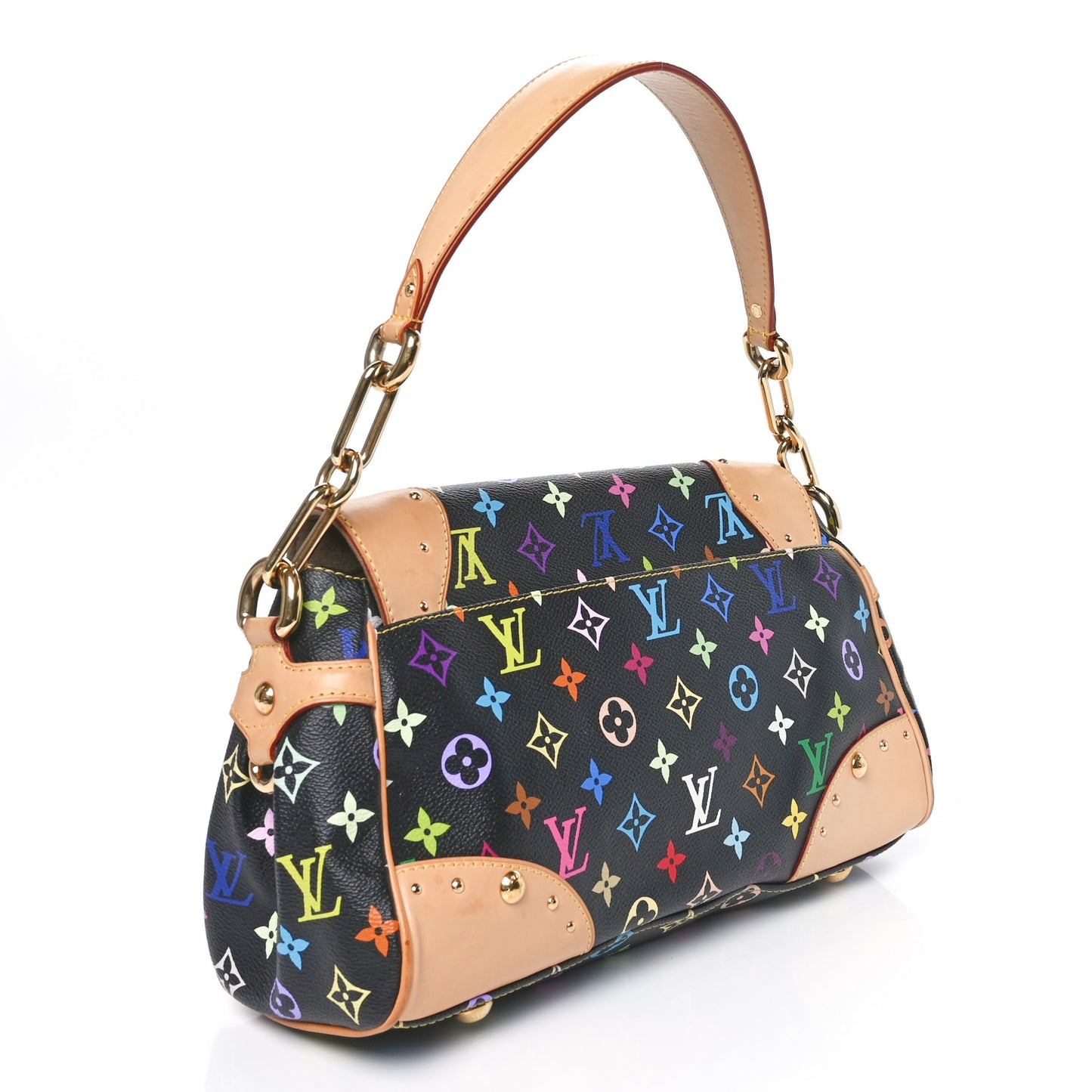 Monogram Multicolor Beverly MM Black