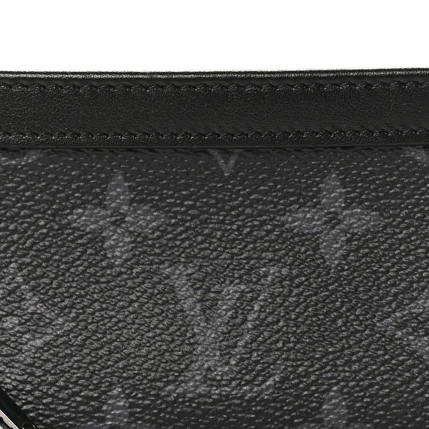 Monogram Eclipse Key Pouch Voyage