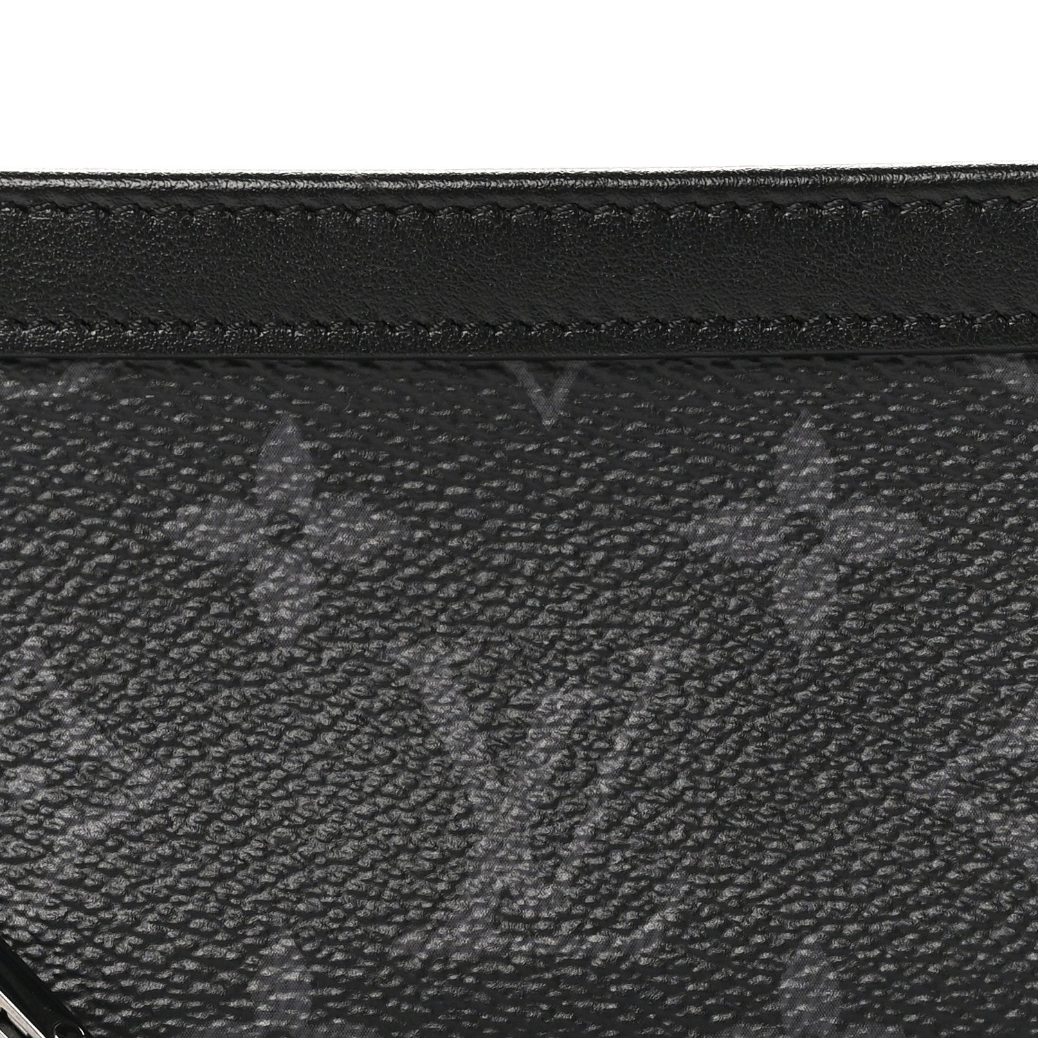Louis Vuitton Monogram Eclipse Key Pouch Voyage 8 of 9