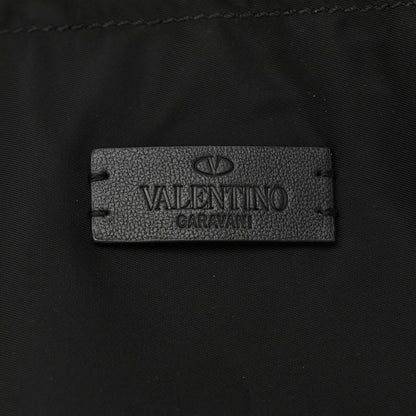 Valentino Garavani Nylon VLogo Drawstring Backpack Black 6 of 12