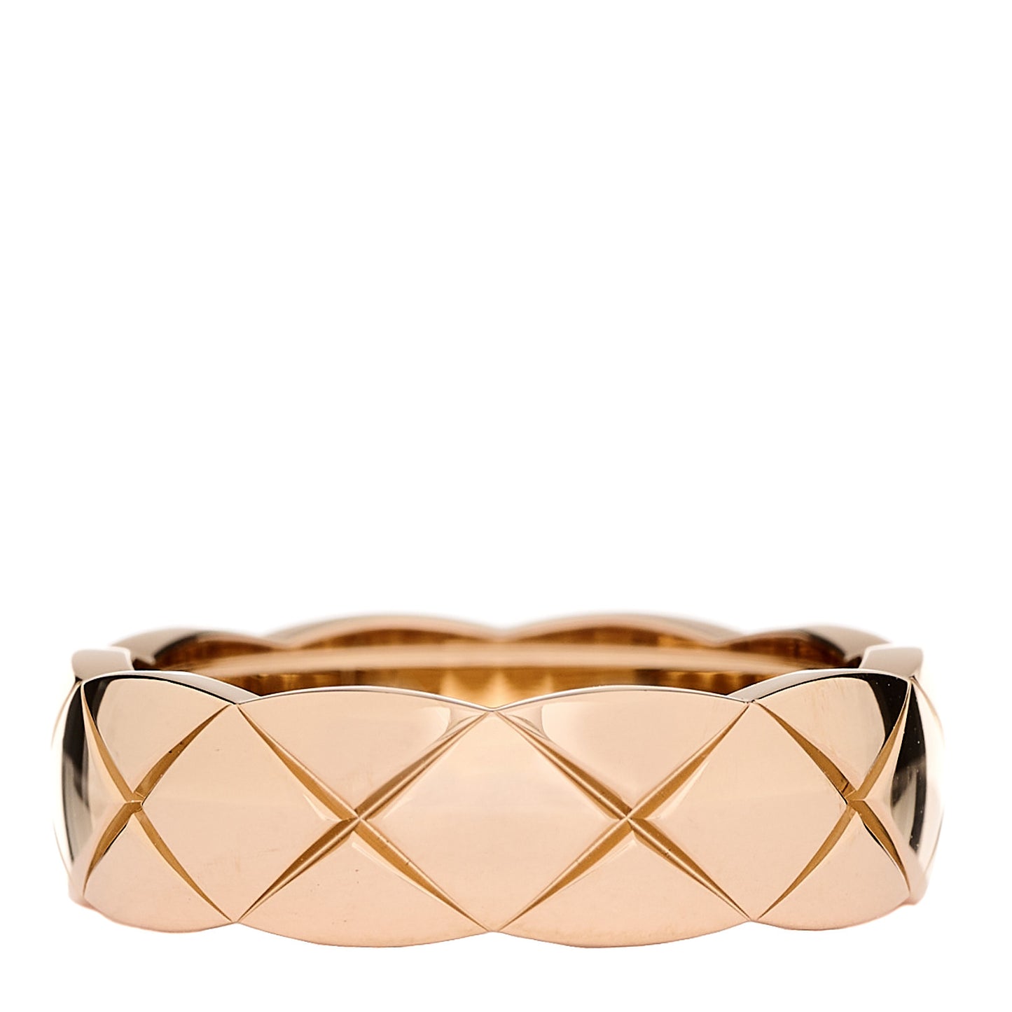 18K Beige Gold Small Coco Crush Ring 60 9.25