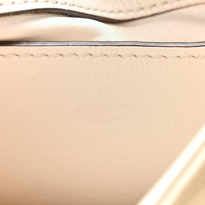 Gucci Roxy Calfskin Web Mini Blondie Shoulder Bag White 6 of 10