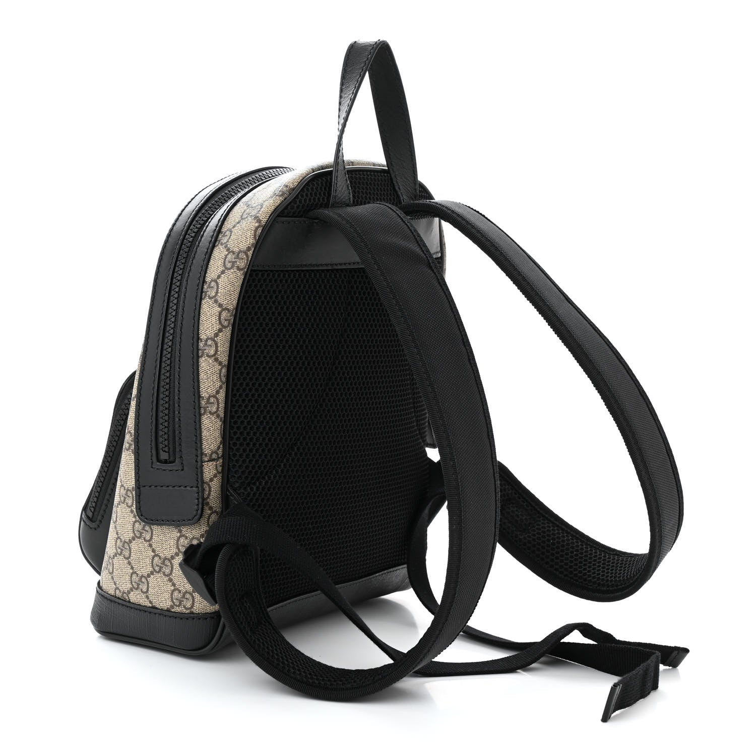 Gucci GG Supreme Monogram Small Eden Day Backpack Black 3 of 10