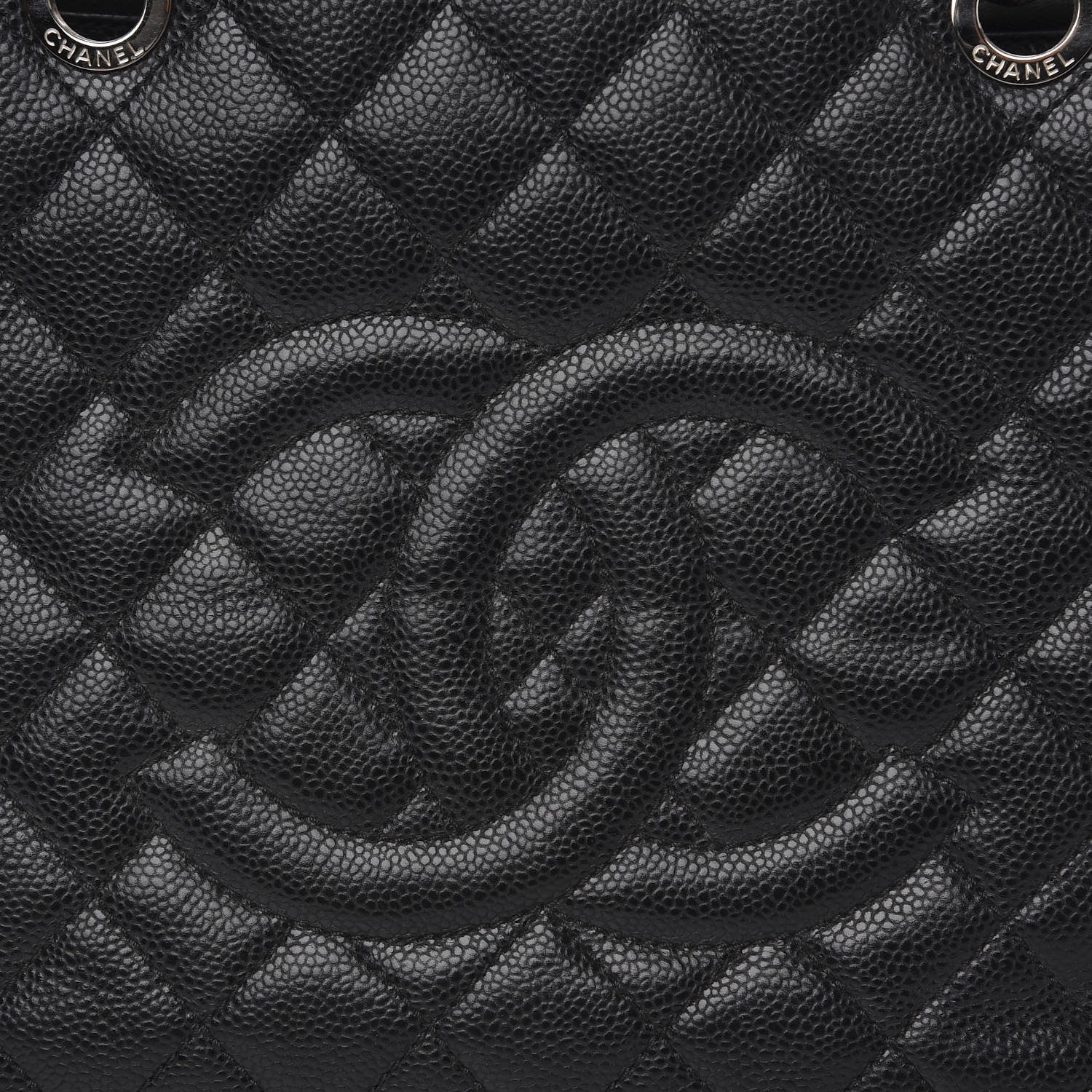 Chanel Caviar Quilted Grand Shopping Tote GST Black 12 of 12