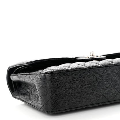 Chanel Caviar Quilted Medium Double Flap Black 9 of 11