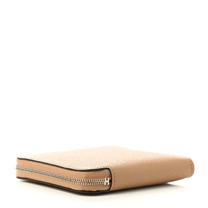 Hermes Epsom Silk'in Compact Wallet Chai 4 of 8