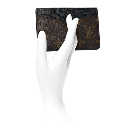 Louis Vuitton Monogram Macassar Neo Porte-Cartes Card Holder 2 of 7