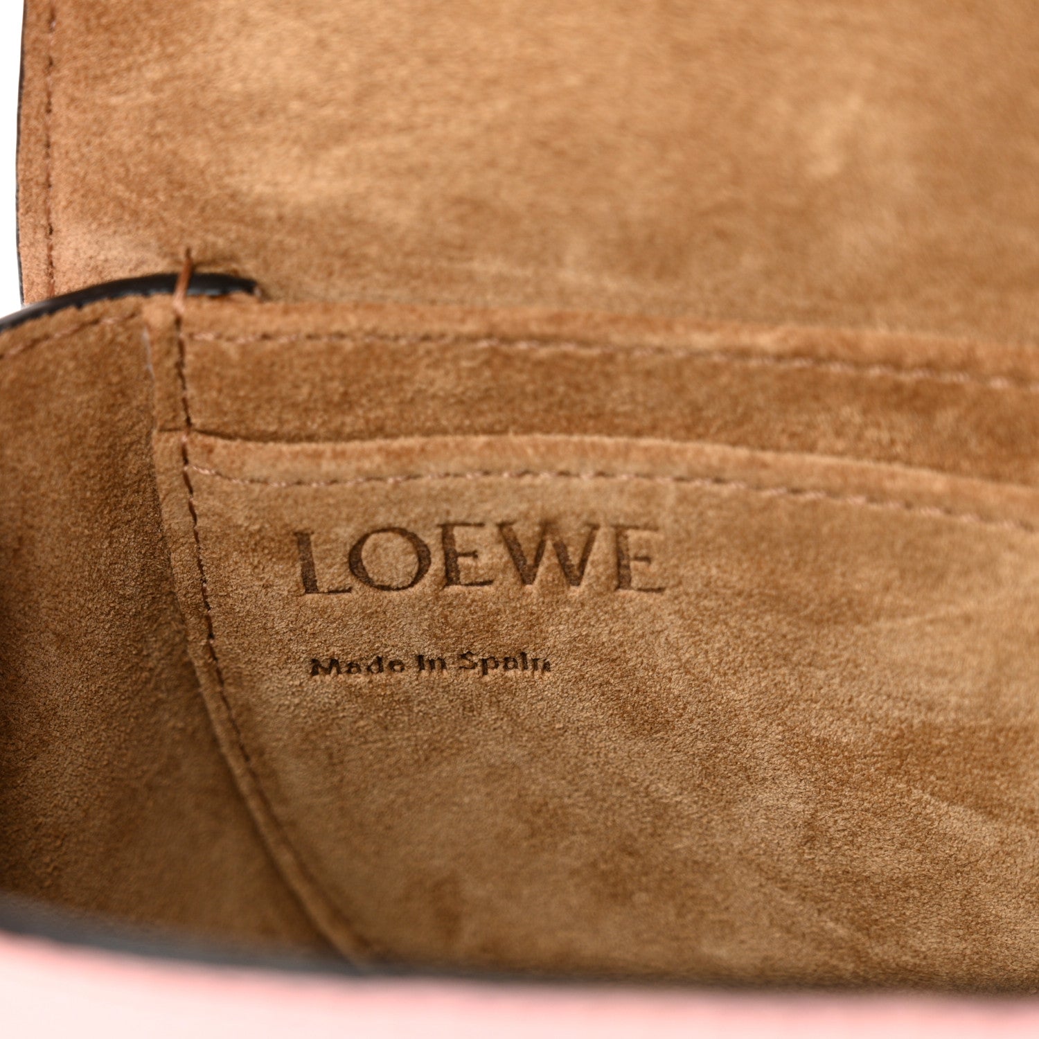 Loewe Grained Calfskin Mini Gate Crossbody Bag Pastel Pink 6 of 11