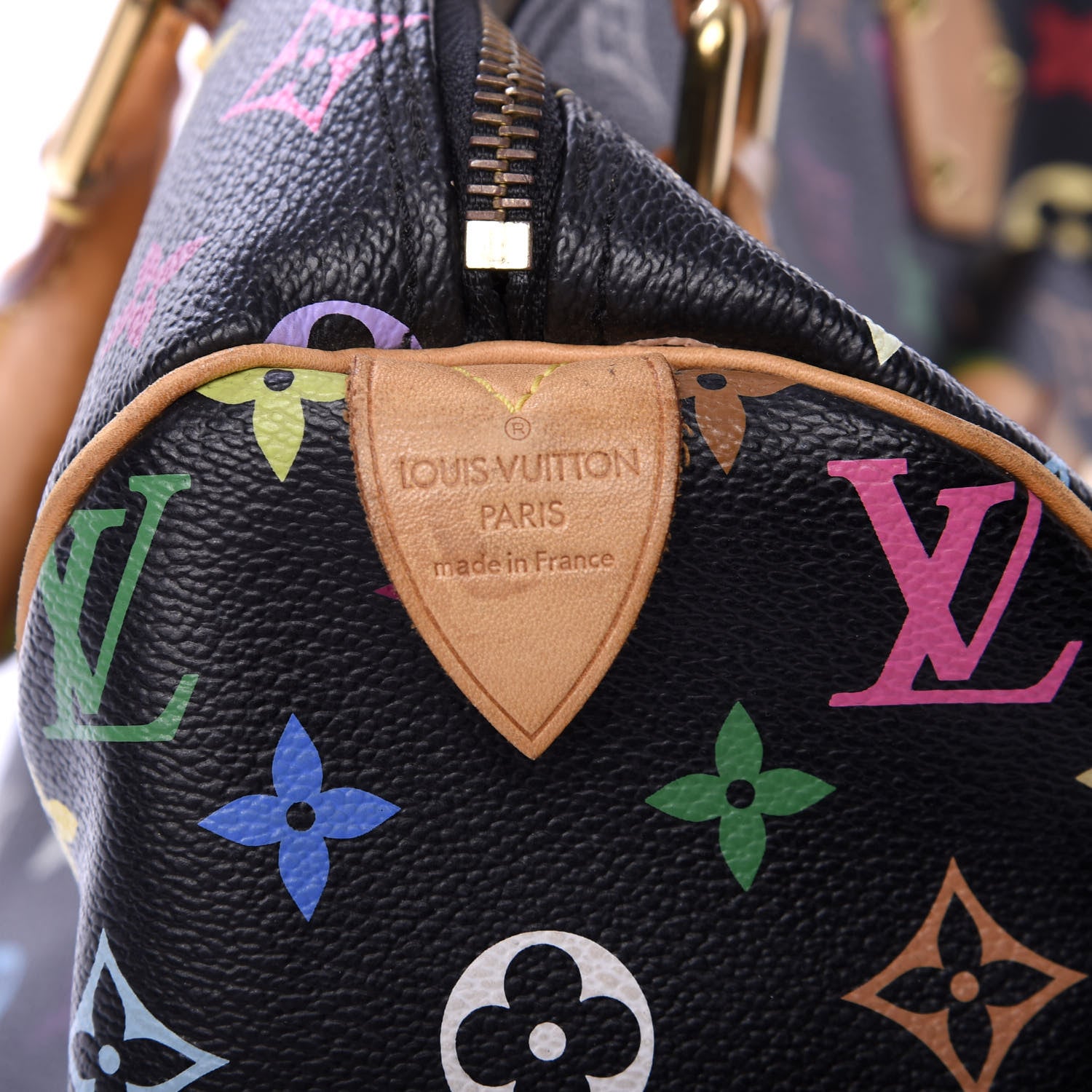 Louis Vuitton Monogram Multicolor Speedy 30 Black 11 of 22