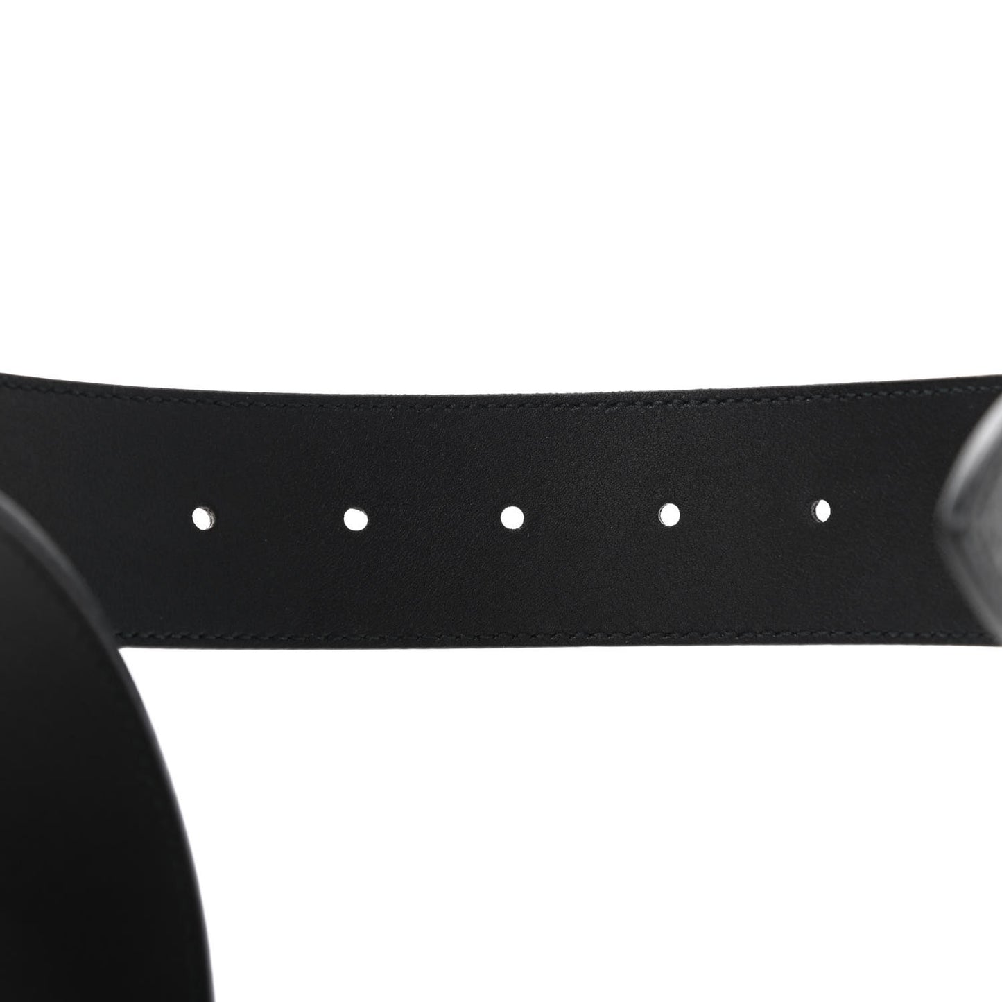 Textured Calfskin Double G 40mm Belt 90 36 Black