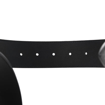 Gucci Textured Calfskin Double G 40mm Belt 90 36 Black 5 of 6