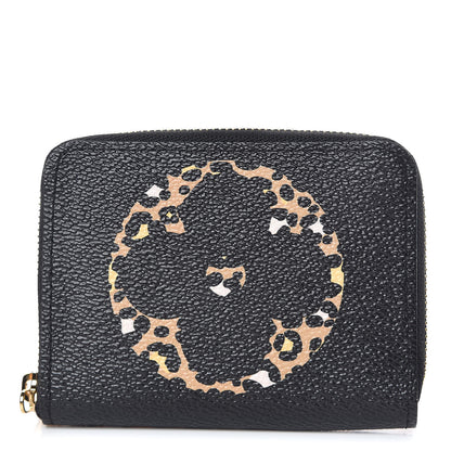 Louis Vuitton Monogram Giant Jungle Zippy Coin Purse Black 1 of 7