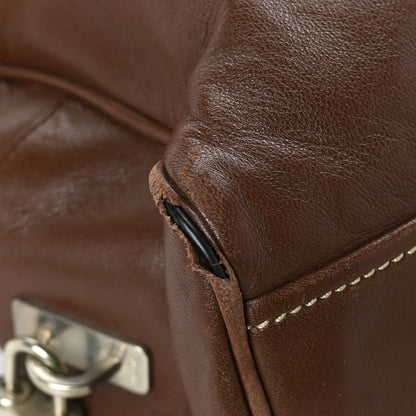 Prada Nappa Hydra Shoulder Bag Terra 10 of 10
