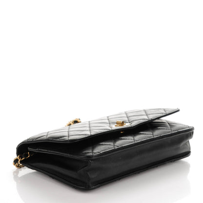 Chanel Aged Calfskin Quilted Reissue Wallet On Chain WOC Black 4 of 8