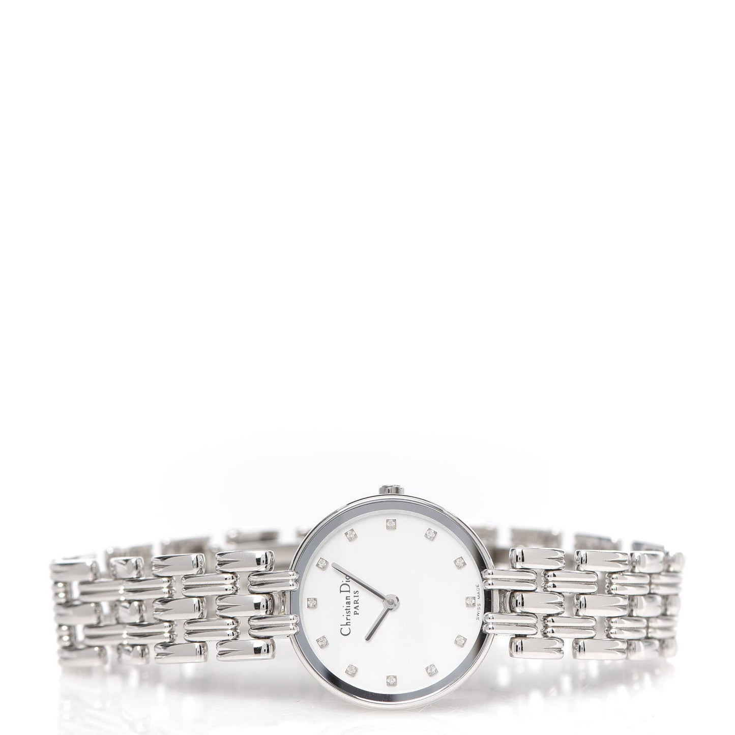 Stainless Steel Diamond 25mm Bagheera Quartz Watch