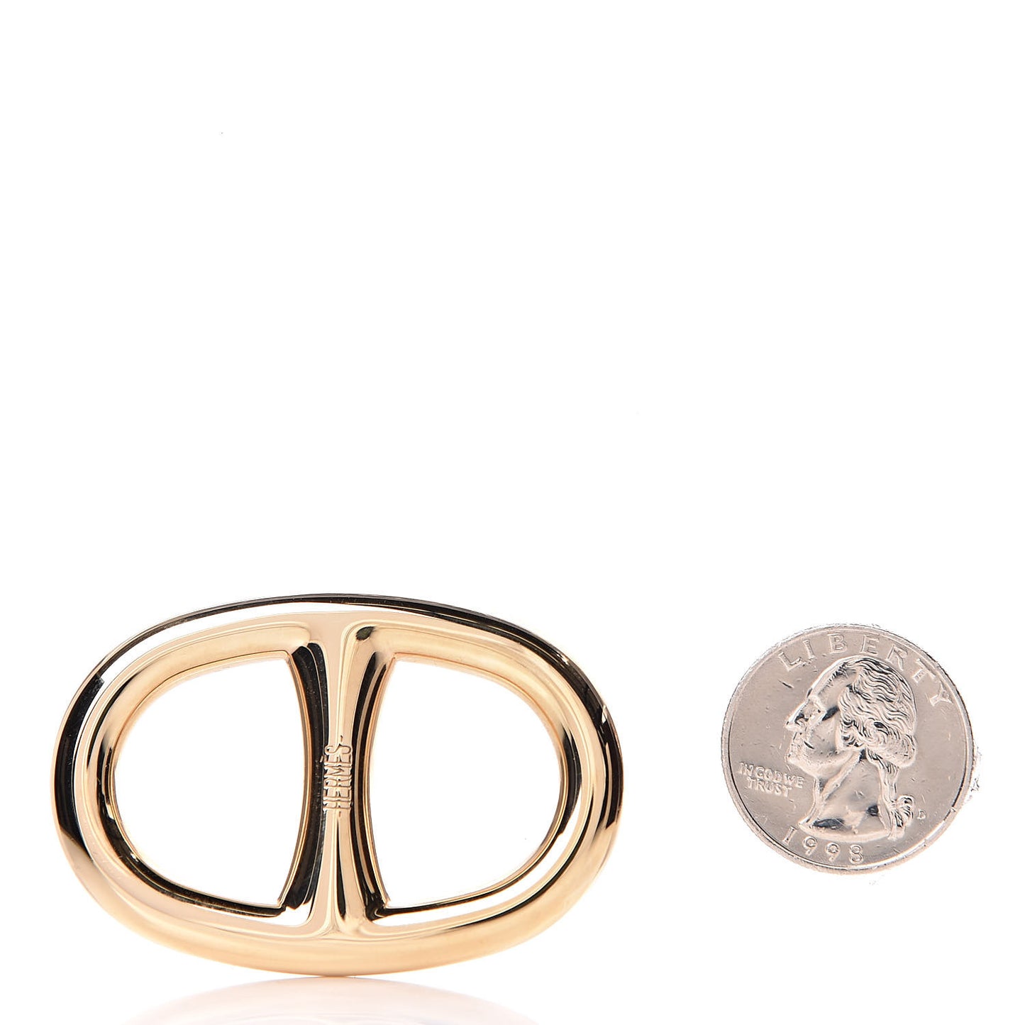 Permabrass Chaine D'Ancre Scarf Ring
